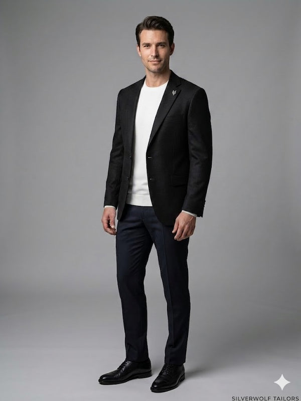CENTİLMEN Slim Fit Keten Karışımlı Blazer Ceket 41495