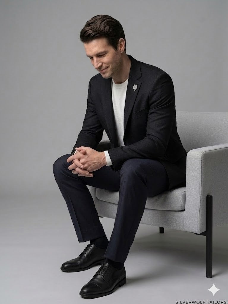 MCR Slim Fit Keten Karışımlı Blazer Ceket 41495