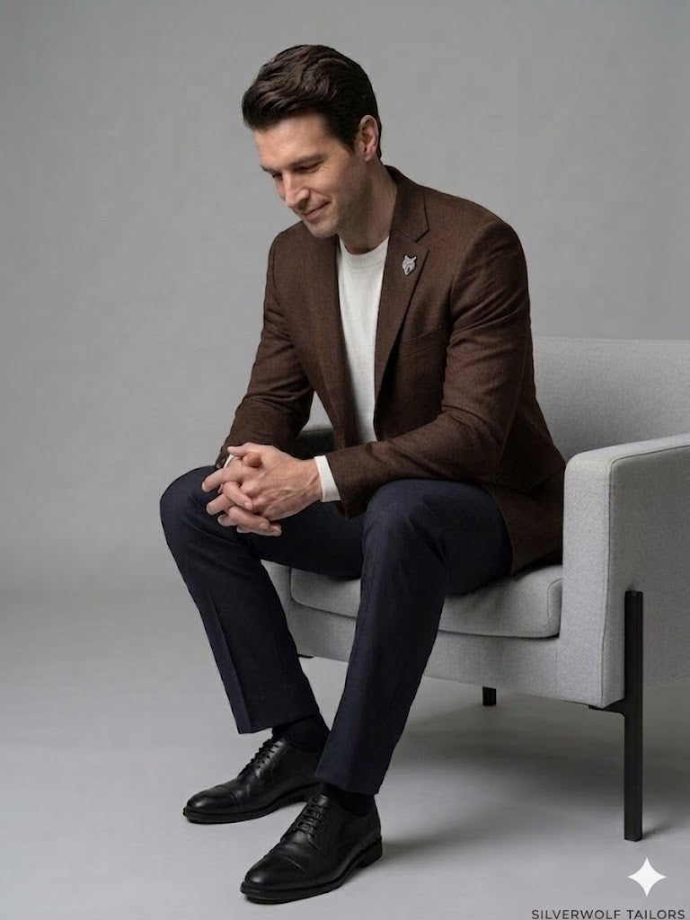 MCR Slim Fit Keten Karışımlı Blazer Ceket 41495