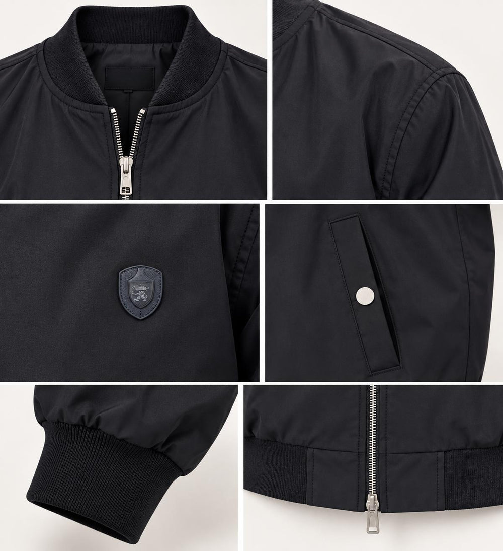 CENTİLMEN Fermuarlı Bomber Mont 39689