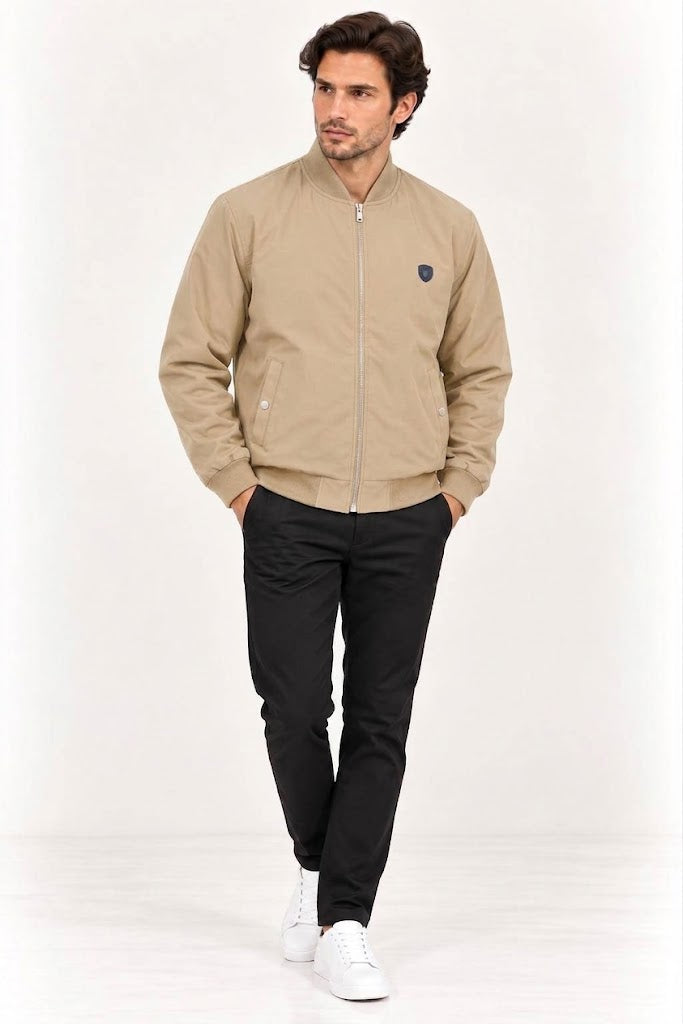CENTİLMEN Fermuarlı Bomber Mont 39689