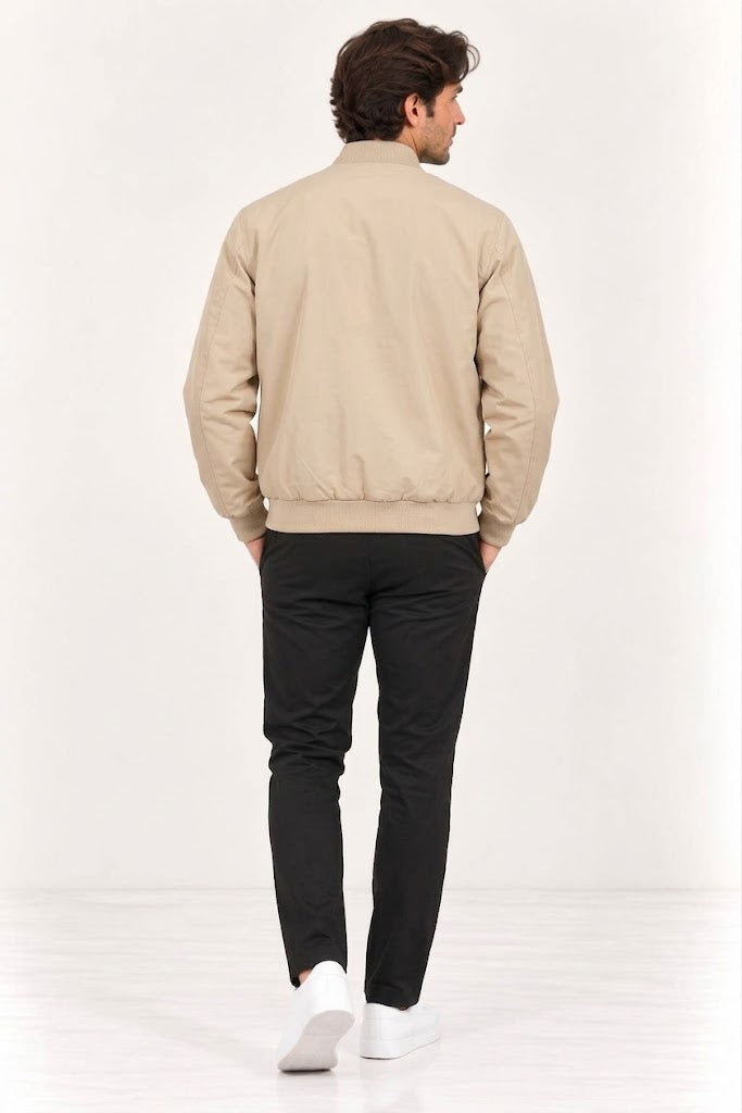 CENTİLMEN Fermuarlı Bomber Mont 39689