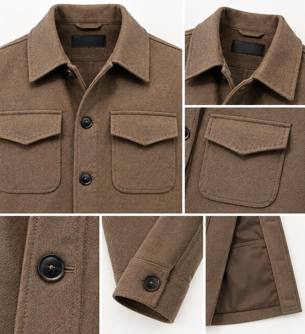 CENTİLMEN Regular Fit Kaşe Ceket Mont 39699