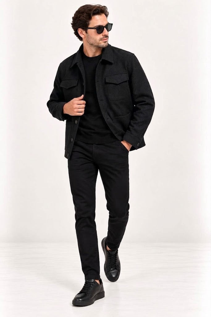 CENTİLMEN Regular Fit Kaşe Ceket Mont 39699