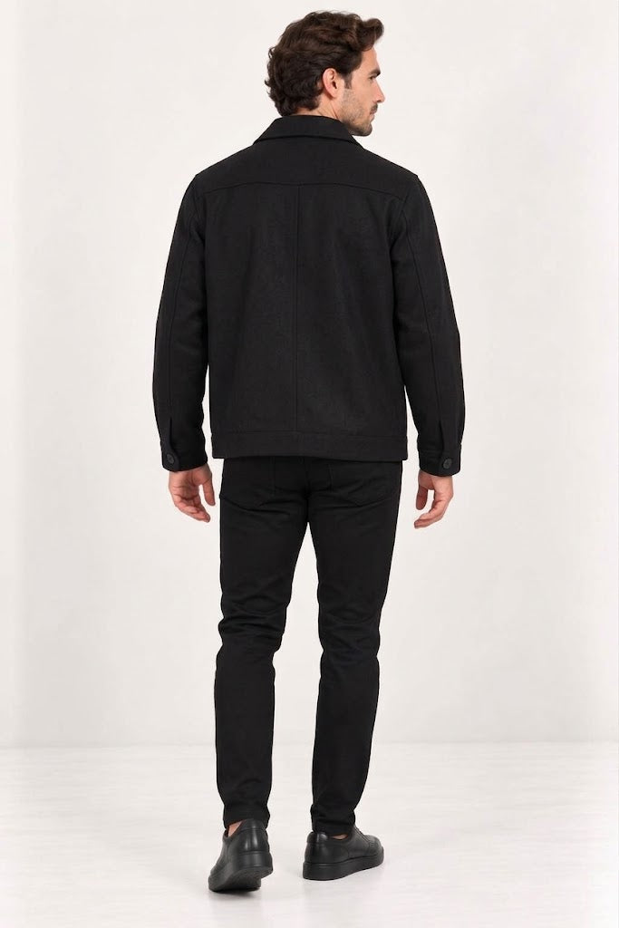 CENTİLMEN Regular Fit Kaşe Ceket Mont 39699