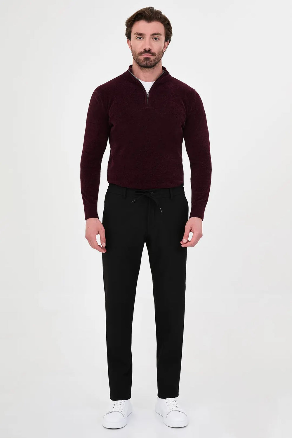 CENTİLMEN Dokulu Slim Fit Jogger Erkek Pantolon 38388
