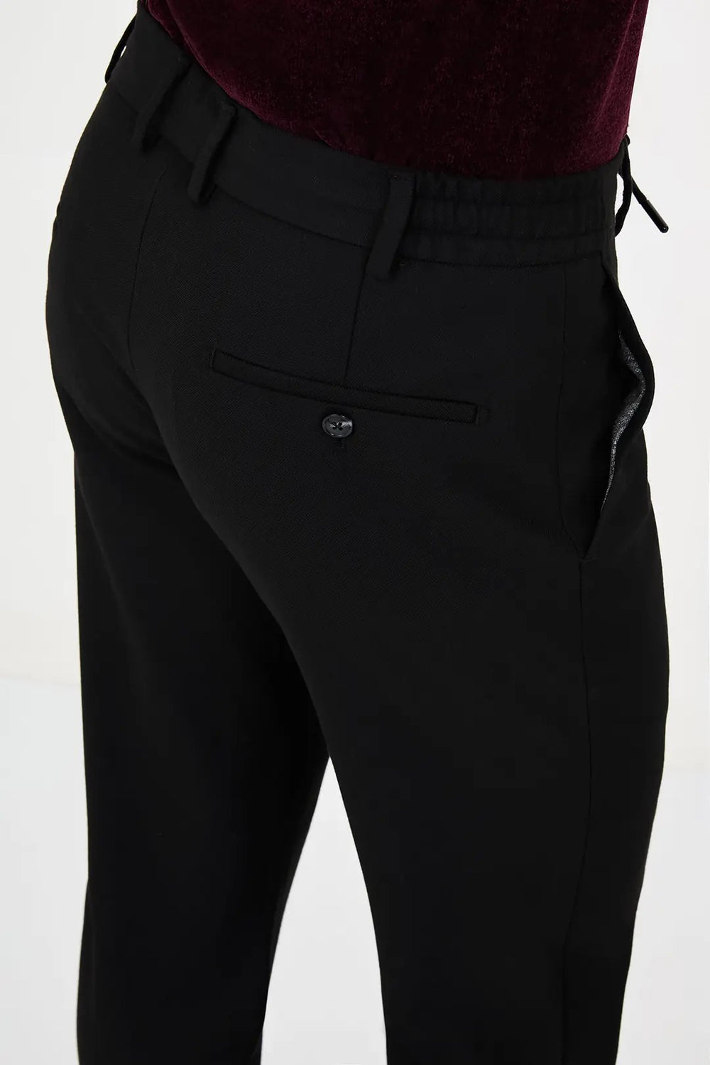 CENTİLMEN Dokulu Slim Fit Jogger Erkek Pantolon 38388