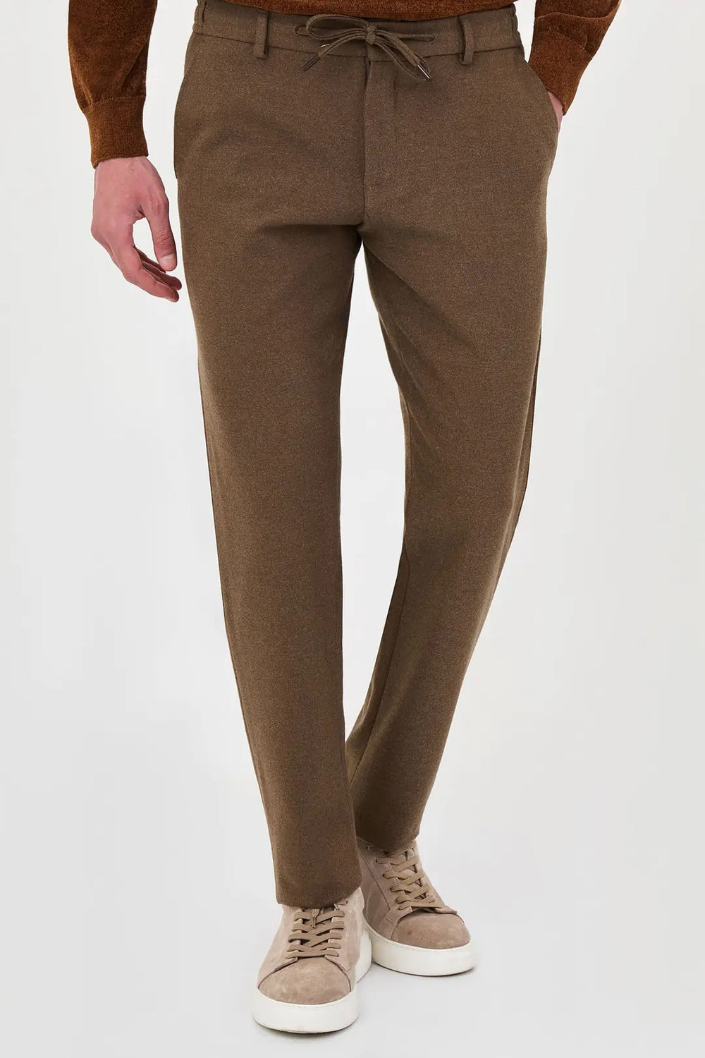 CENTİLMEN Dokulu Slim Fit Jogger Erkek Pantolon 38388