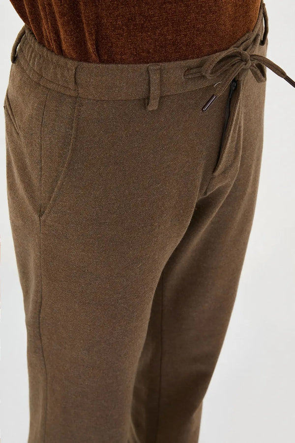 CENTİLMEN Dokulu Slim Fit Jogger Erkek Pantolon 38388