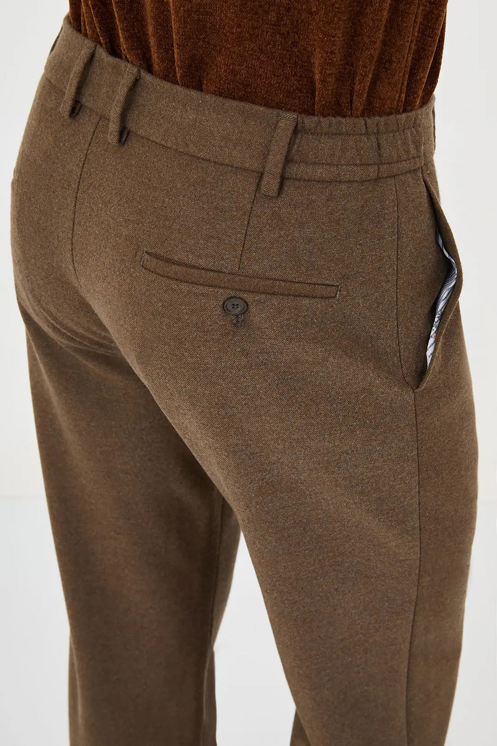 CENTİLMEN Dokulu Slim Fit Jogger Erkek Pantolon 38388