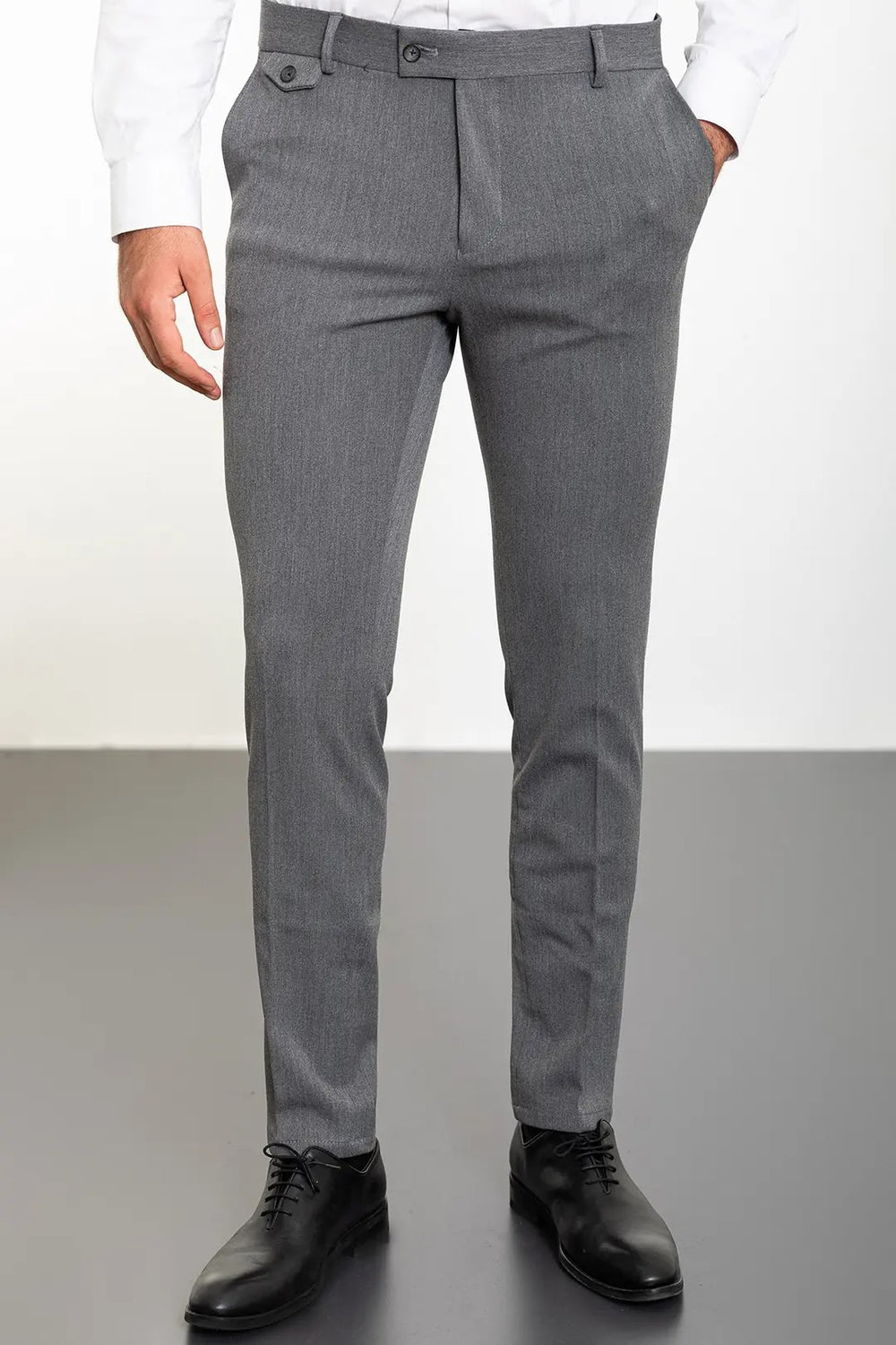CENTİLMEN Düz Slim Fit Klasik Erkek Pantolon 38988