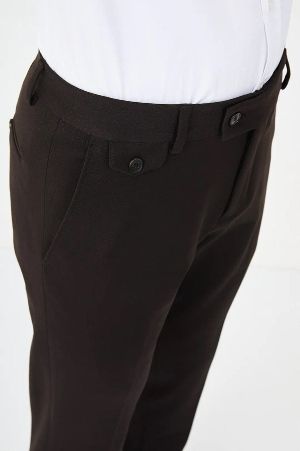 CENTİLMEN Düz Slim Fit Klasik Erkek Pantolon 38988