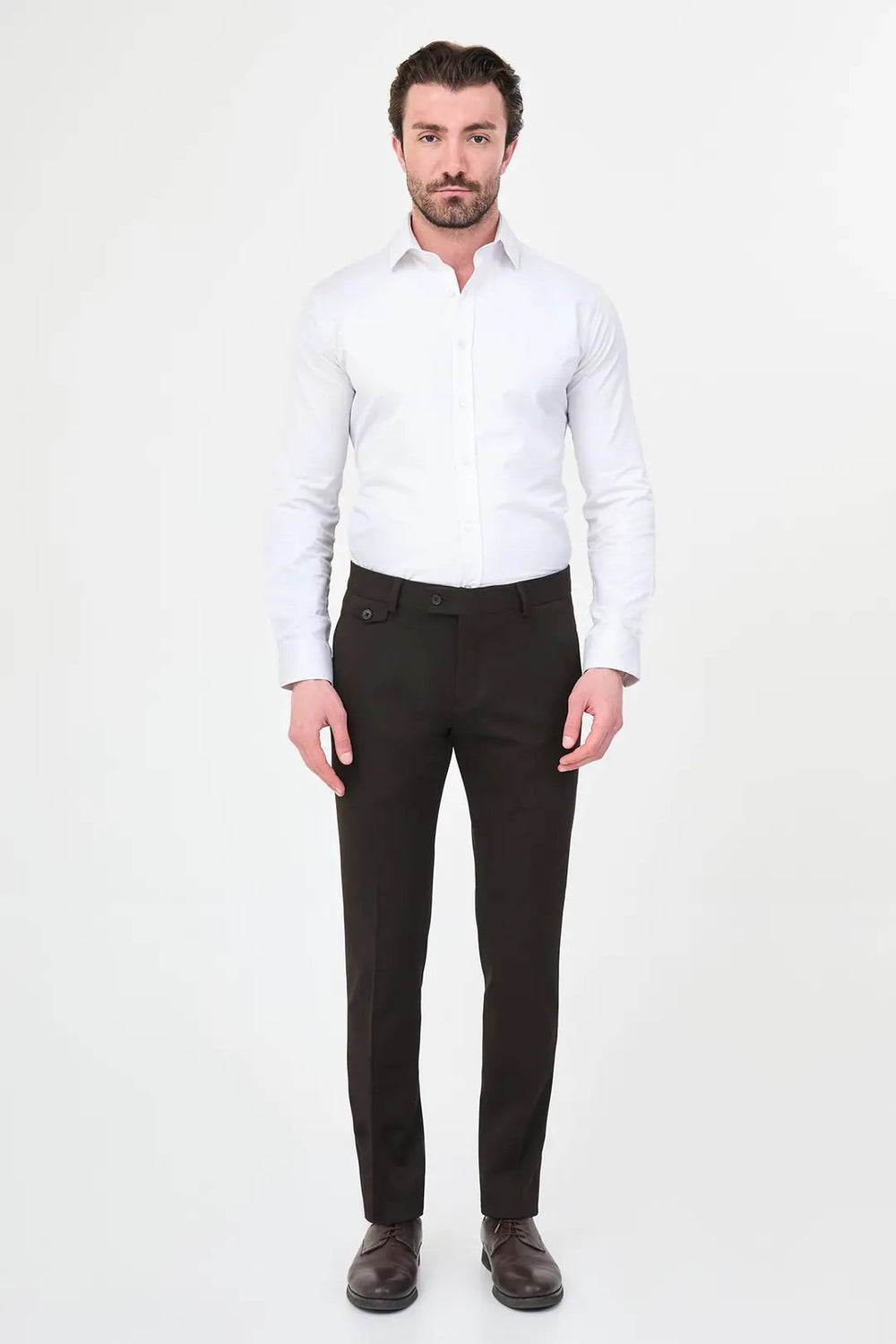 CENTİLMEN Düz Slim Fit Klasik Erkek Pantolon 38988