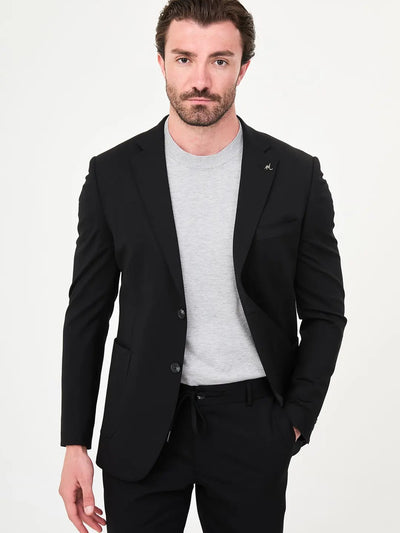 CENTİLMEN Düz Slim Fit Mono Yaka Torba Cep Pantolon Beli Bağlamalı Erkek Takım Elbise 45480