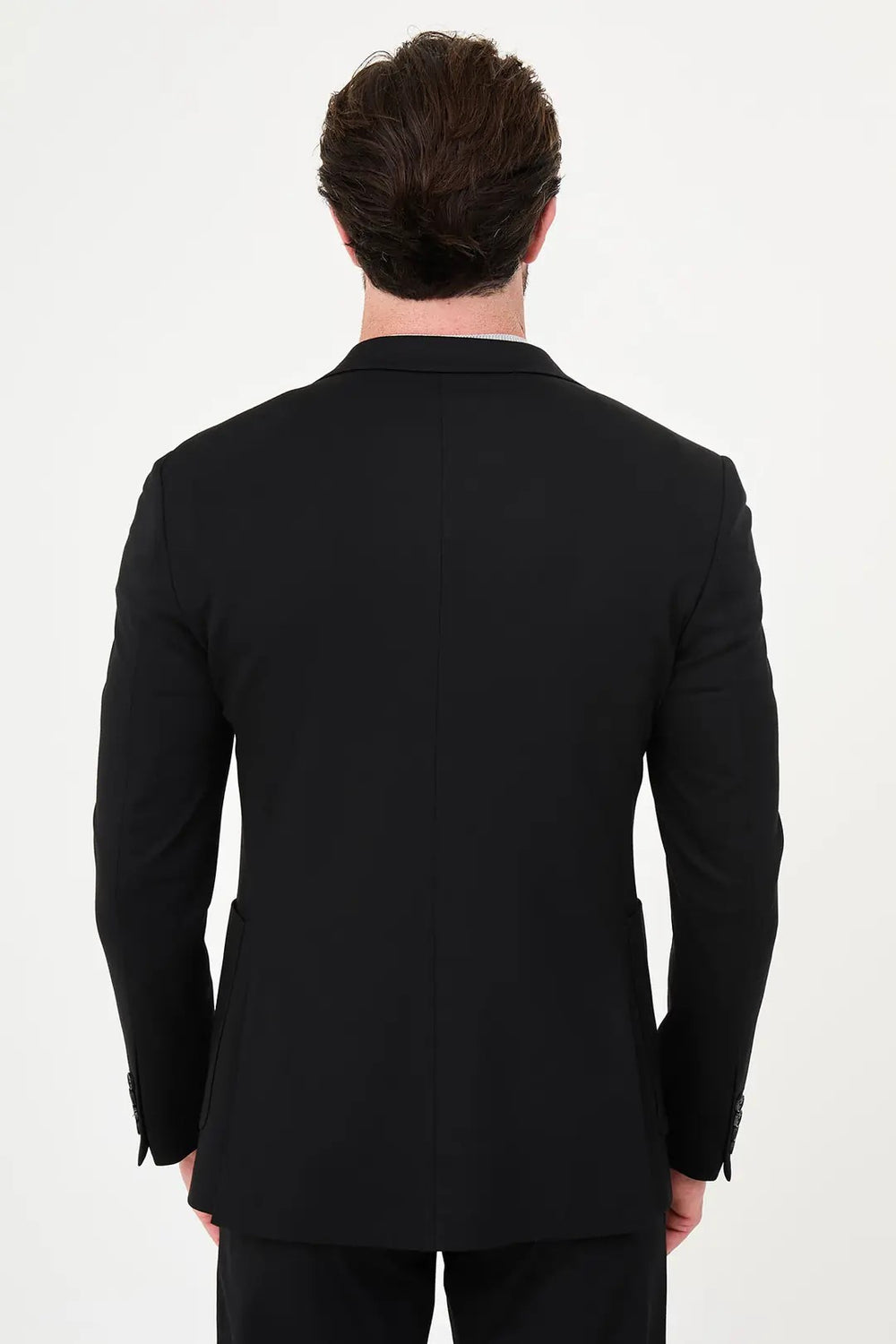 CENTİLMEN Düz Slim Fit Mono Yaka Torba Cep Pantolon Beli Bağlamalı Erkek Takım Elbise 45480