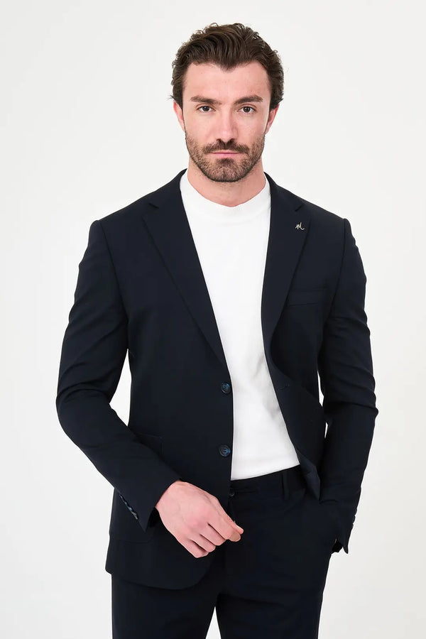 CENTİLMEN Düz Slim Fit Mono Yaka Takım Elbise 45480