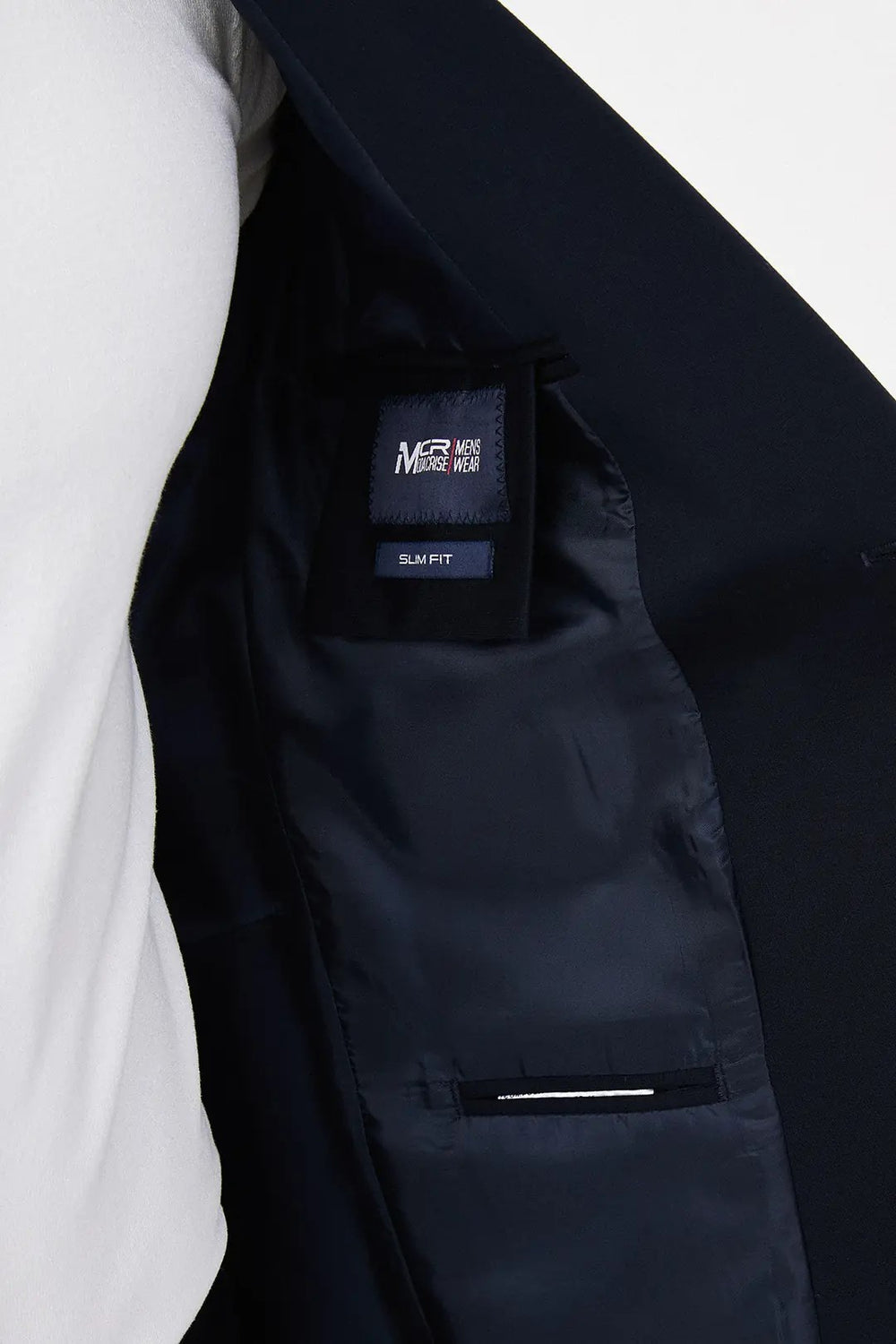 CENTİLMEN Düz Slim Fit Mono Yaka Torba Cep Pantolon Beli Bağlamalı Erkek Takım Elbise 45480