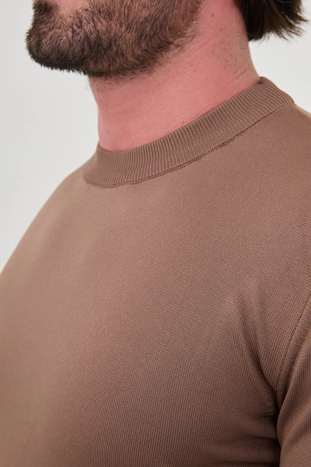 CENTİLMEN Düz Slim Fit Bisiklet Yaka Pamuk Erkek Triko Kazak 11620
