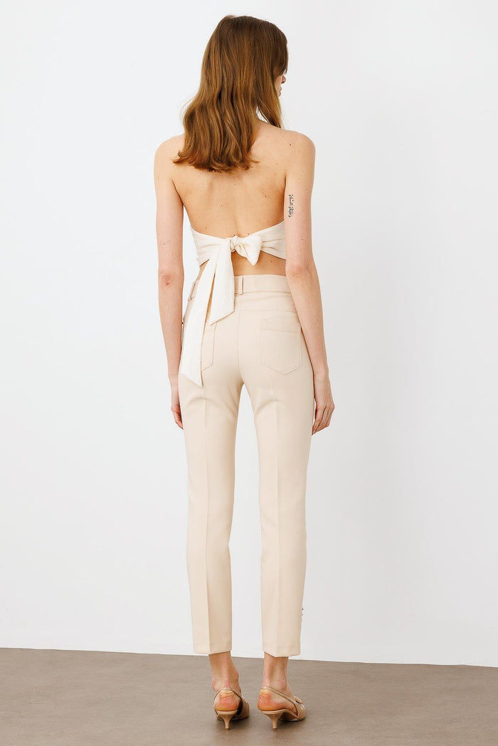 MODAİLGİ Rivet Taşlı Dar Paça Pantolon  4519