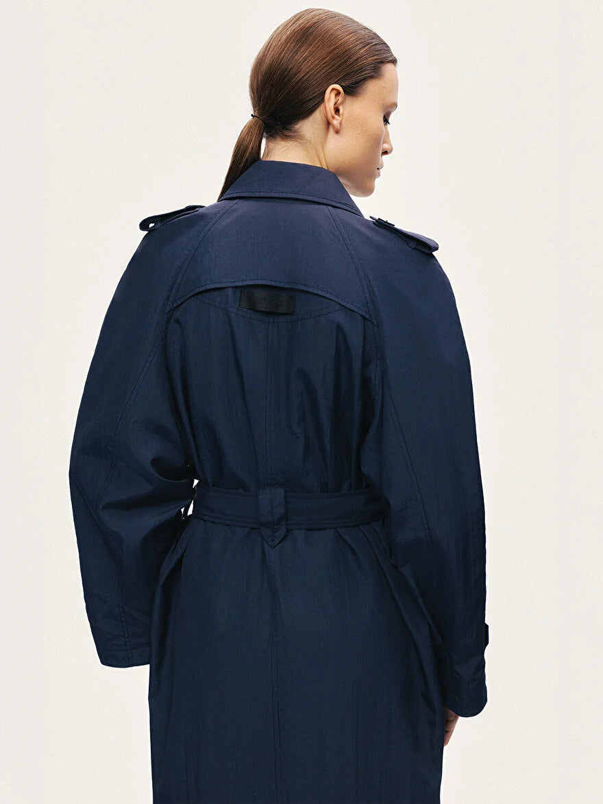 NOCTURNE Kuşak Bağlamalı Trenç 11129