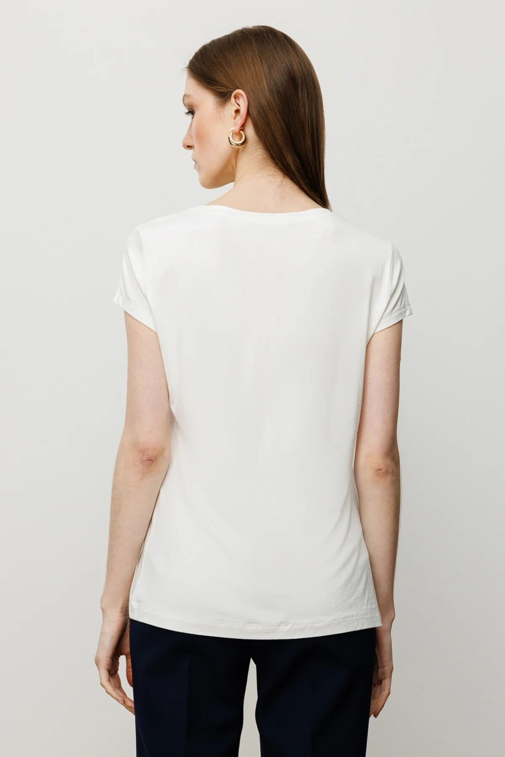 ON TRİKO V Yaka Basic T-Shirt  51305