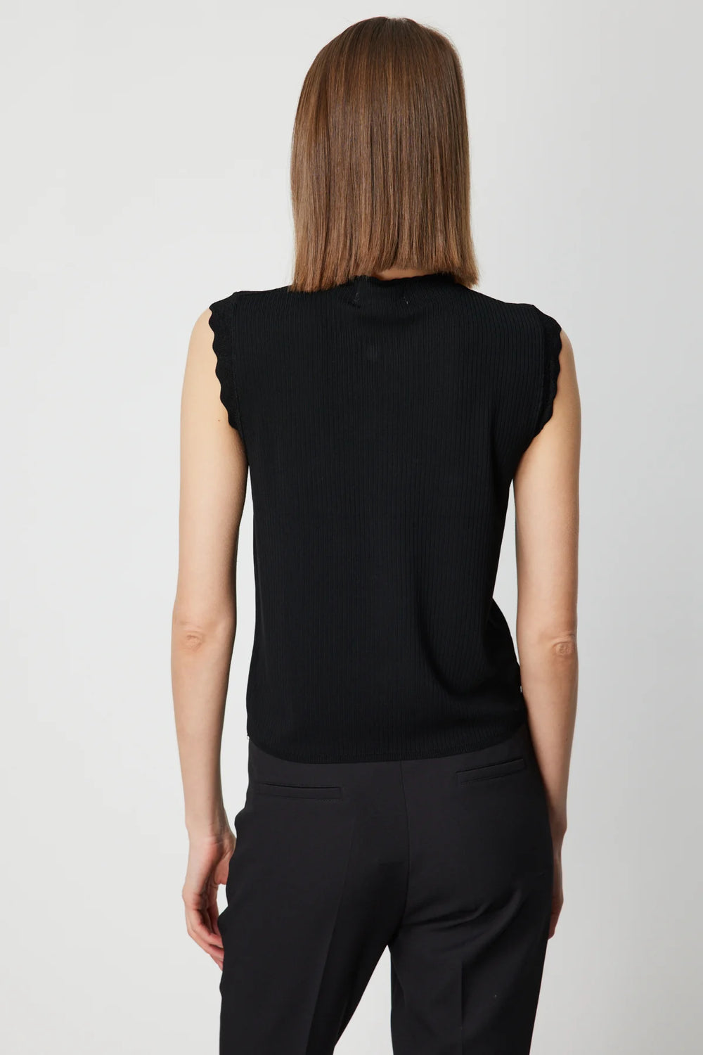 ON TRİKO Fitilli Kolsuz Bluz 60441