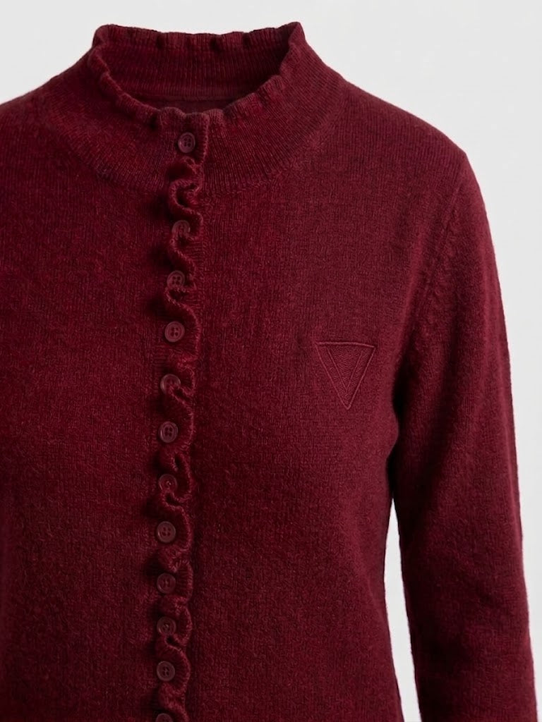 ON TRİKO Büzgü Detaylı Triko Hırka 10900