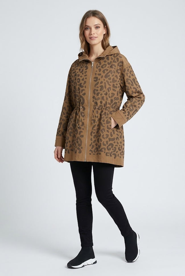 On Triko Leopar Desen Mont 10514