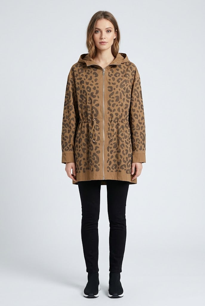 On Triko Leopar Desen Mont 10514