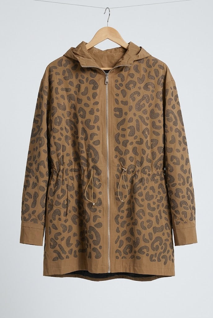 On Triko Leopar Desen Mont 10514
