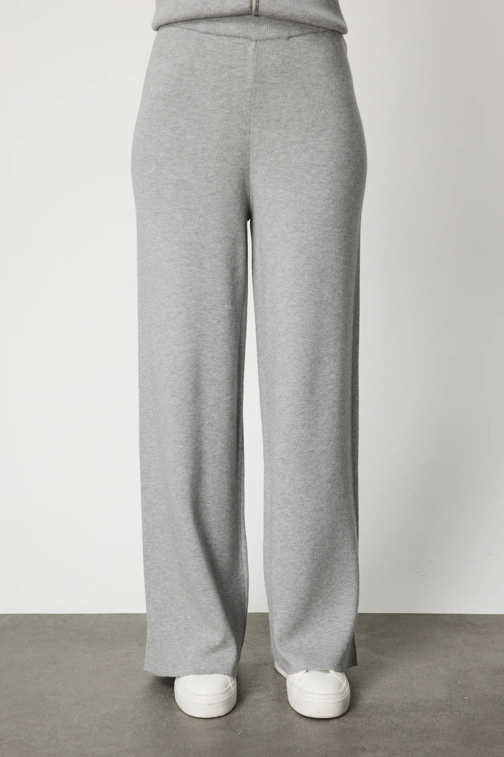 ON TRİKO Beli Lastikli Bol Paça Triko Pantolon 63321