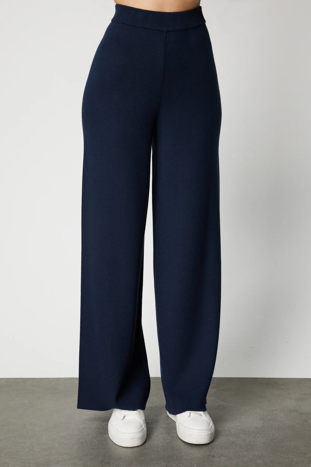 ON TRİKO Beli Lastikli Bol Paça Triko Pantolon 63321