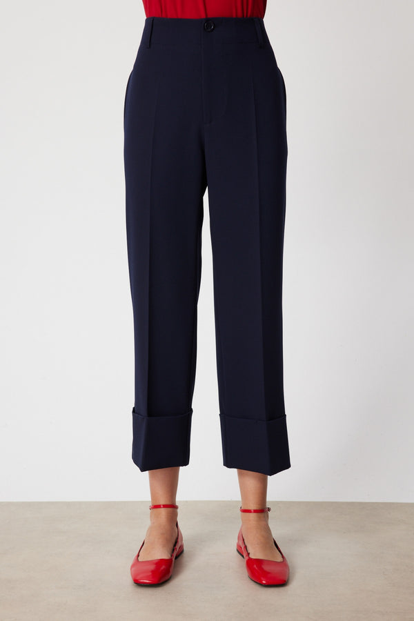 ON TRİKO Duble Paça Yüksek Bel Pantolon 74126