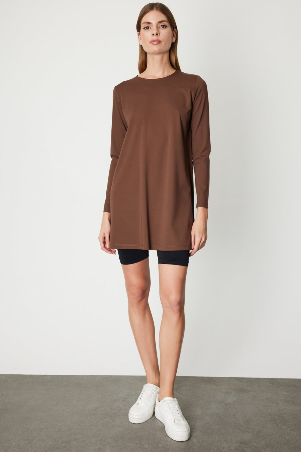 ON TRİKO  Uzun Kollu Basic Tunik 61421