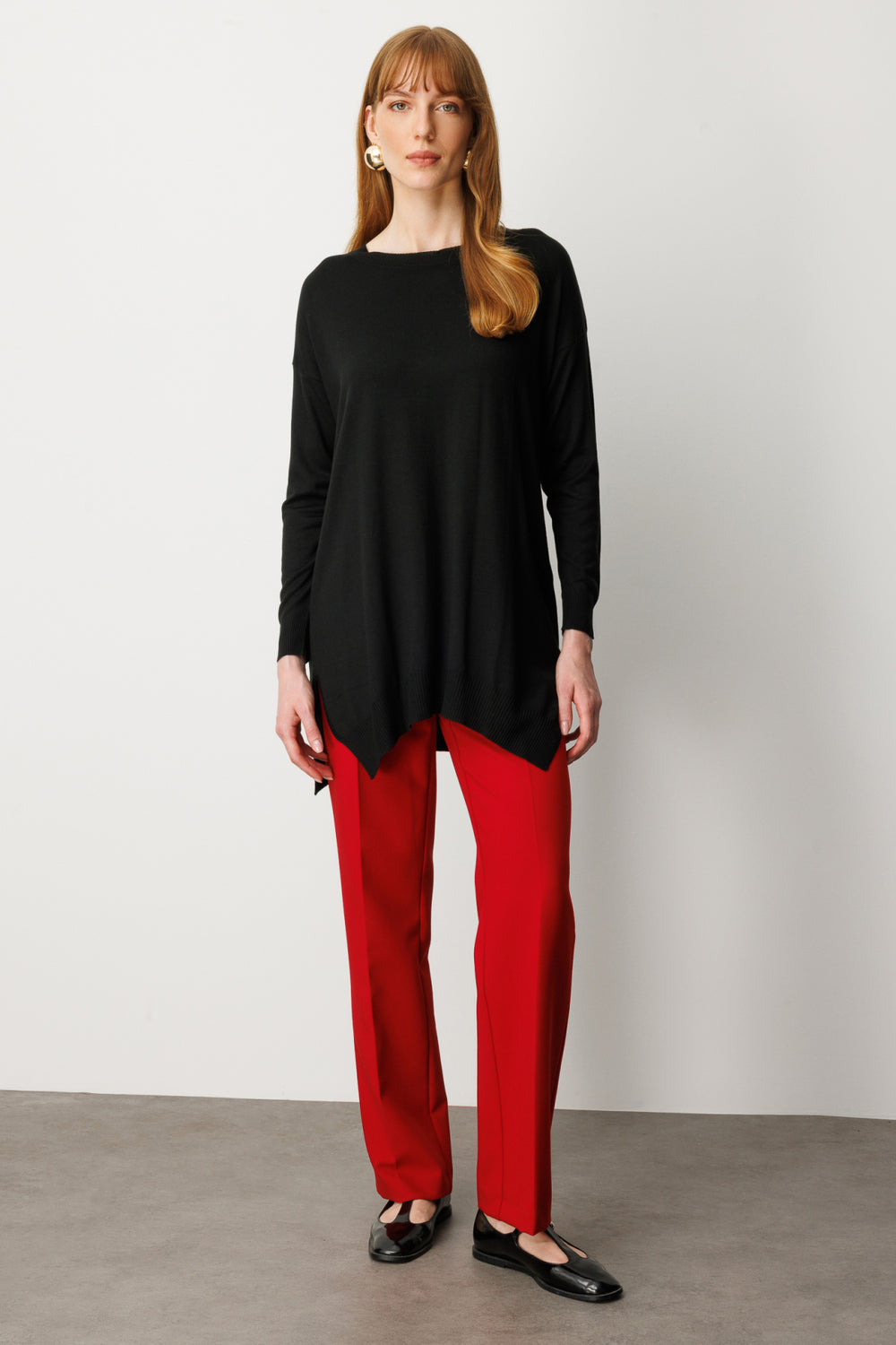 ON TRİKO Salaş Verev Tunik 65316-26k