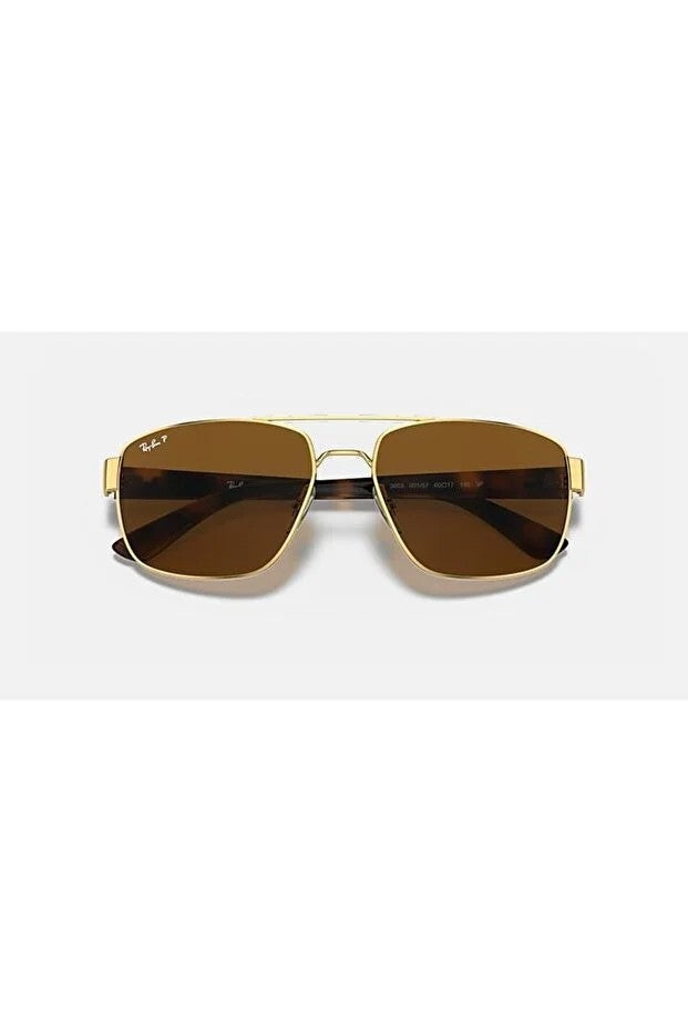 RAYBAN Çelik Erkek Güneş Gözlüğü 0RB3663 001/5760 HN
