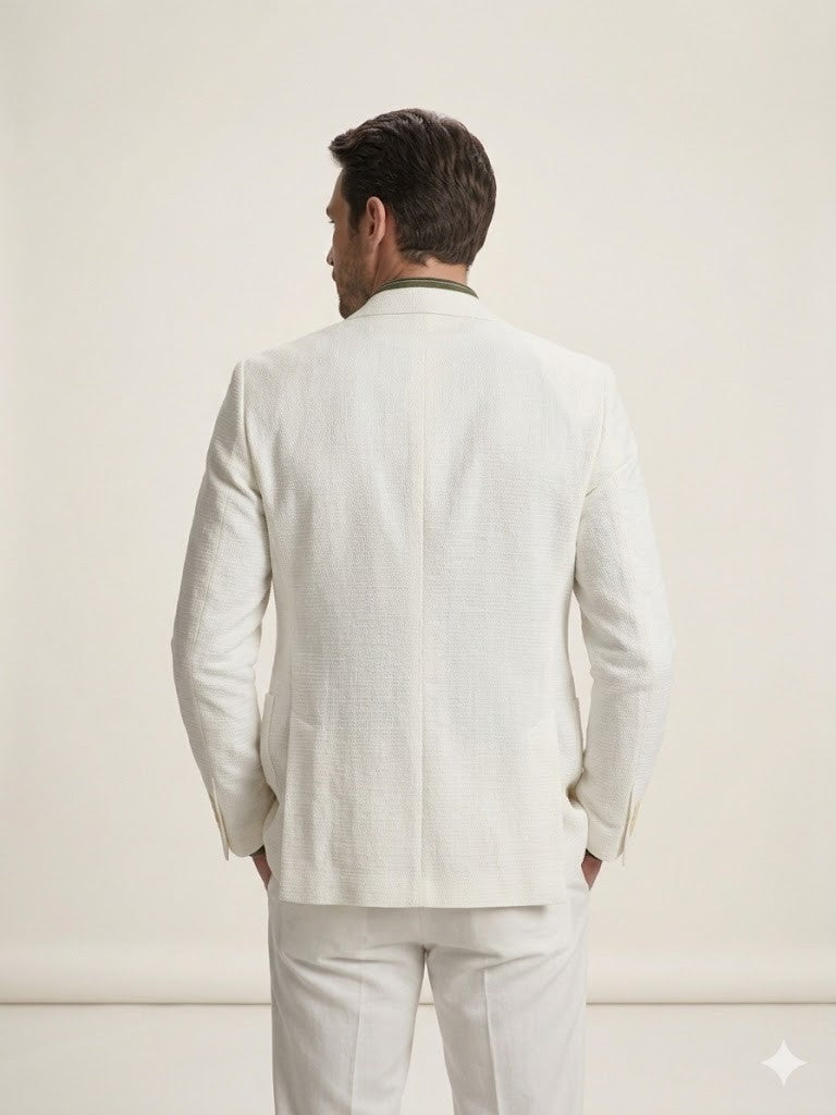 SİR CEKET Erkek Slim Fit Tek Düğme Blazer 3033