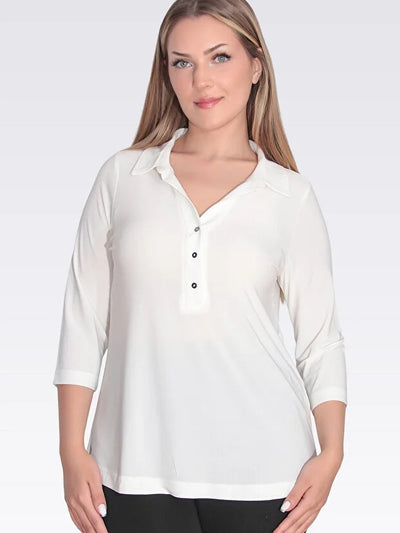 Centilmen Polo Yaka Örme Bluz   10751