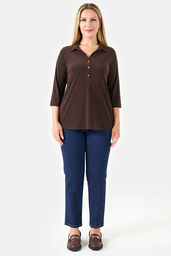 Centilmen Polo Yaka Örme Bluz   10751
