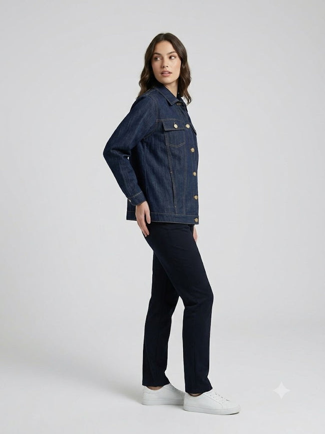 TOLGA SARAÇOĞLU Premium Denim Kadın Ceket 50166