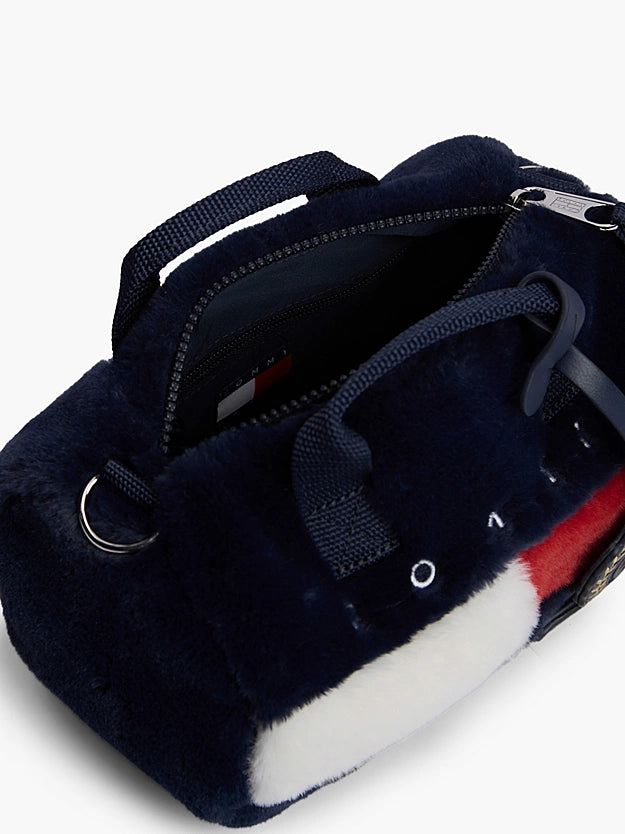 TOMMY HILFIGER Arşiv Logolu Suni Kürk Çanta AW0AW19080C1G