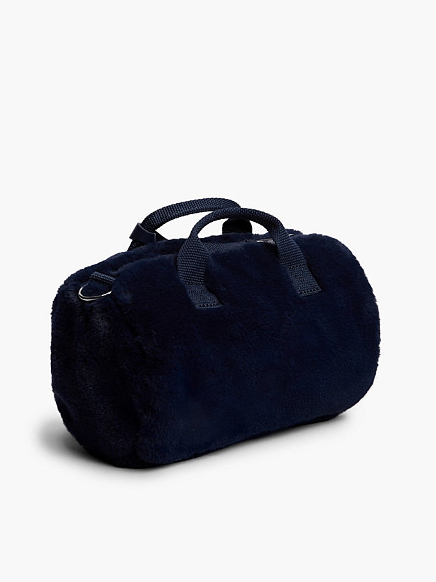 TOMMY HILFIGER Arşiv Logolu Suni Kürk Çanta AW0AW19080C1G