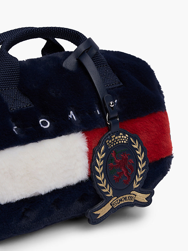 TOMMY HILFIGER Arşiv Logolu Suni Kürk Çanta AW0AW19080C1G