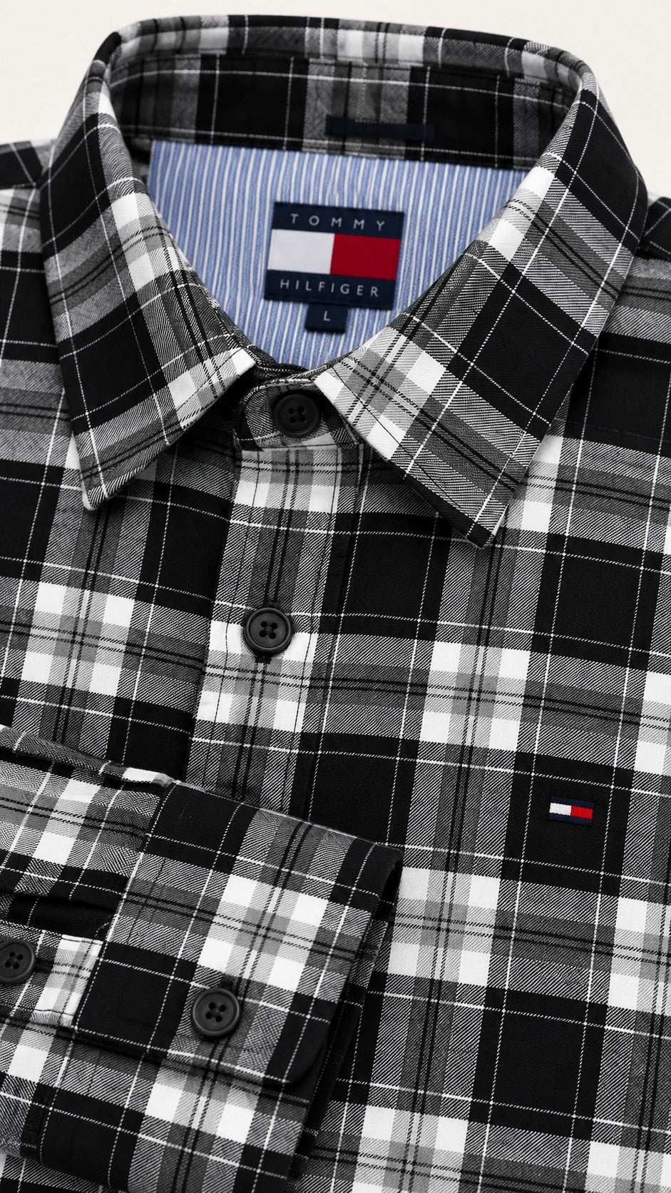 TOMMY HILFIGER Ekose Erkek Gömlek DM0DM3528