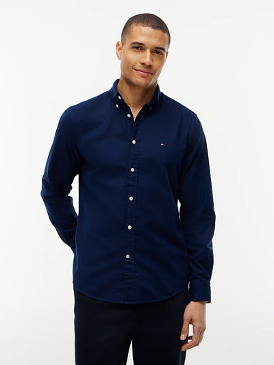 TOMMY Normal Kesim Esnek Flanel Gömlek MW0MW40469-DCC