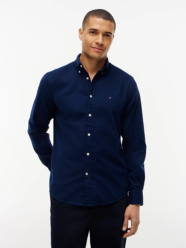 TOMMY Normal Kesim Esnek Flanel Gömlek MW0MW40469-DCC