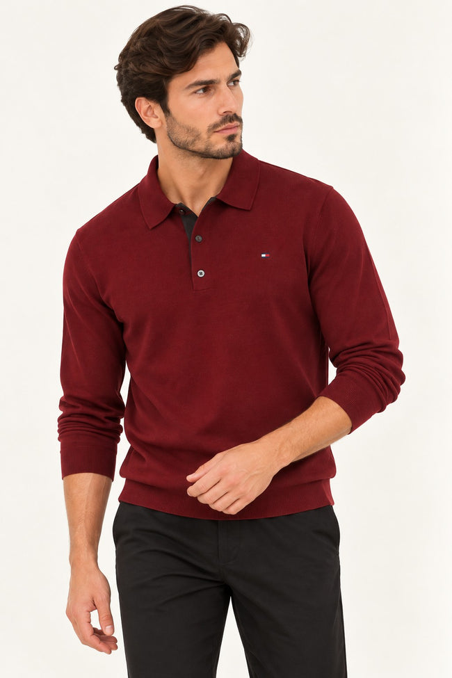 TOMMY HILFIGER Polo Yaka Kazak MW0MW36519YLP