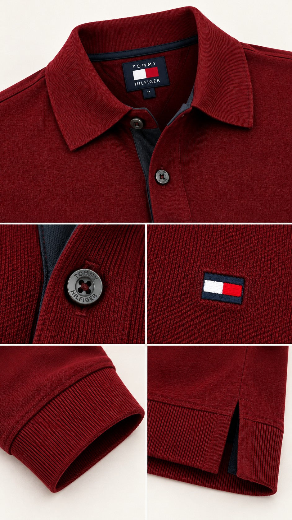 TOMMY HILFIGER Polo Yaka Kazak MW0MW36519YLP