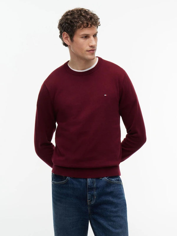 TOMMY HILFIGER Sıfır Yaka Kaşmirli Kazak W0MW28046XIT