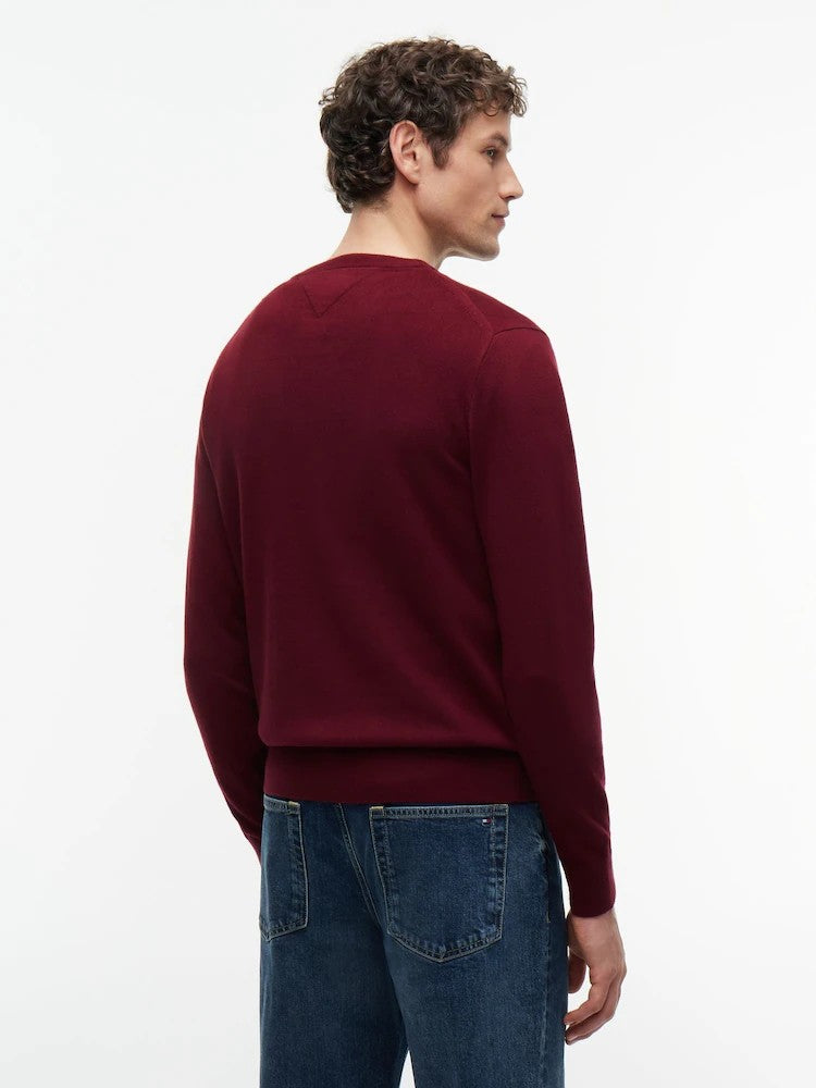 TOMMY HILFIGER Sıfır Yaka Kaşmirli Kazak W0MW28046XIT